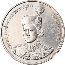 Munten, Thailand, Rama IX, 2 Baht, 1991, ZF+, Copper-Nickel Clad Copper, KM:237