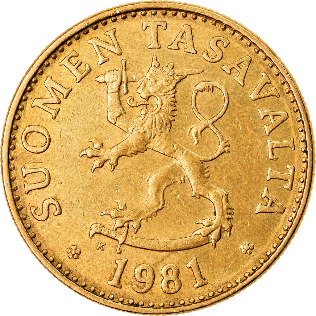 Monnaie, Finlande, 50 Penniä, 1981, TTB+, Aluminum-Bronze, KM:48