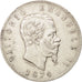 Italy, Vittorio Emanuele II, 5 Lire, 1874, Milan, AU(50-53), Silver, KM:8.3