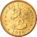 Moneda, Finlandia, 20 Pennia, 1984, EBC, Aluminio - bronce, KM:47