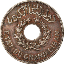 Moneta, Libano, Piastre, 1933, Paris, BB, Rame-nichel, KM:3