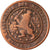 Moneta, Holandia, William III, Cent, 1877, VF(20-25), Bronze, KM:107.1