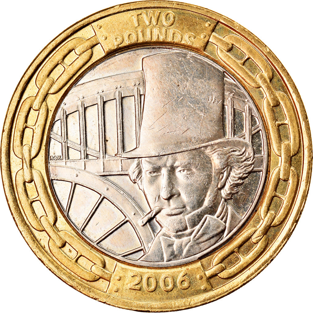 Coin, Great Britain, Elizabeth II, 2 Pounds, 2006, British Royal Mint