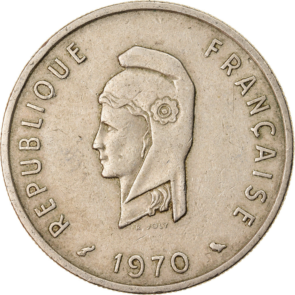 Monnaie, FRENCH AFARS & ISSAS, 50 Francs, 1970, Paris, TTB, Copper-nickel, KM:18