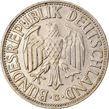 Coin, GERMANY - FEDERAL REPUBLIC, Mark, 1967, Karlsruhe, VF(30-35)
