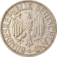 Moneta, GERMANIA - REPUBBLICA FEDERALE, Mark, 1967, Karlsruhe, MB+, Rame-nichel