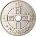 Moneda, Noruega, Harald V, Krone, 2002, MBC, Cobre - níquel, KM:462