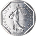 Coin, France, Semeuse, 2 Francs, 1993, Medal alignment, MS(65-70), Nickel