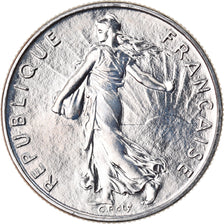 Coin, France, Semeuse, 1/2 Franc, 1993, Paris, Medal alignment, MS(65-70)