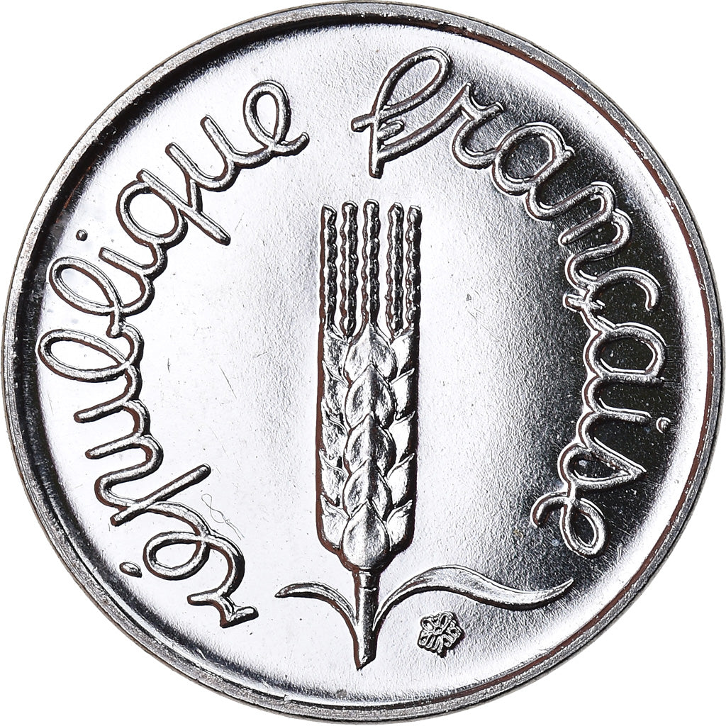 Coin, France, Épi, Centime, 1993, Paris, Medal alignment, MS(65-70), Stainless