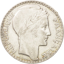 Münze, Frankreich, Turin, 10 Francs, 1938, Paris, SS+, Silber, KM:878