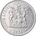 Moneda, Sudáfrica, 50 Cents, 1974, MBC, Níquel, KM:87