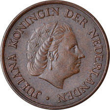 Moneda, Países Bajos, Juliana, 5 Cents, 1969, MBC+, Bronce, KM:181