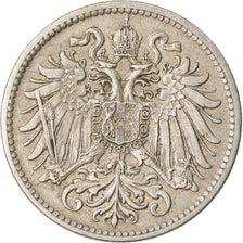 Moneda, Austria, Franz Joseph I, 10 Heller, 1915, MBC, Cobre - níquel - cinc