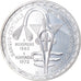 Coin, West African States, 500 Francs, 1972, Paris, ESSAI, MS(65-70), Silver