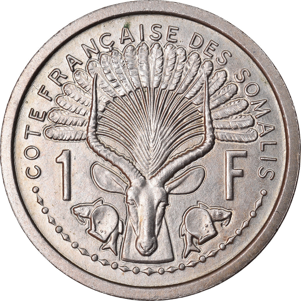 Coin, French Somaliland, Franc, 1948, Paris, ESSAI, AU(55-58), Copper-nickel