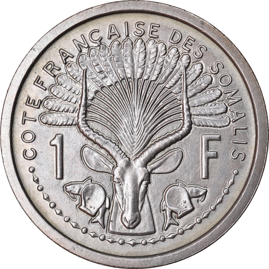 Coin, French Somaliland, Franc, 1948, Paris, ESSAI, MS(63), Copper-nickel