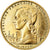 Moneda, Somalia francesa, 20 Francs, 1952, Paris, ESSAI, EBC+, Aluminio -