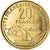 Moneda, Somalia francesa, 20 Francs, 1952, Paris, ESSAI, EBC+, Aluminio -