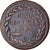 Coin, Monaco, Honore V, 5 Centimes, Cinq, 1837, Monaco, Grosse tête, VF(20-25)
