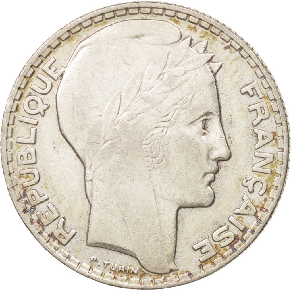 France, Turin, 10 Francs, 1930, Paris, TTB, Argent, KM:878, Gadoury:801