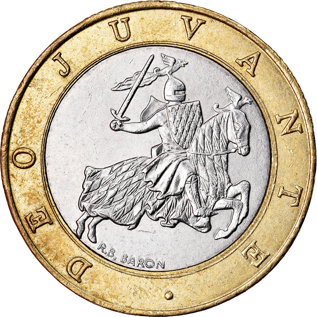 Moneta, Monaco, Rainier III, 10 Francs, 1996, BB, Bi-metallico, KM:163