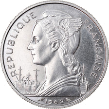 Coin, Réunion, 50 Francs, 1962, MS(60-62), Nickel, KM:12