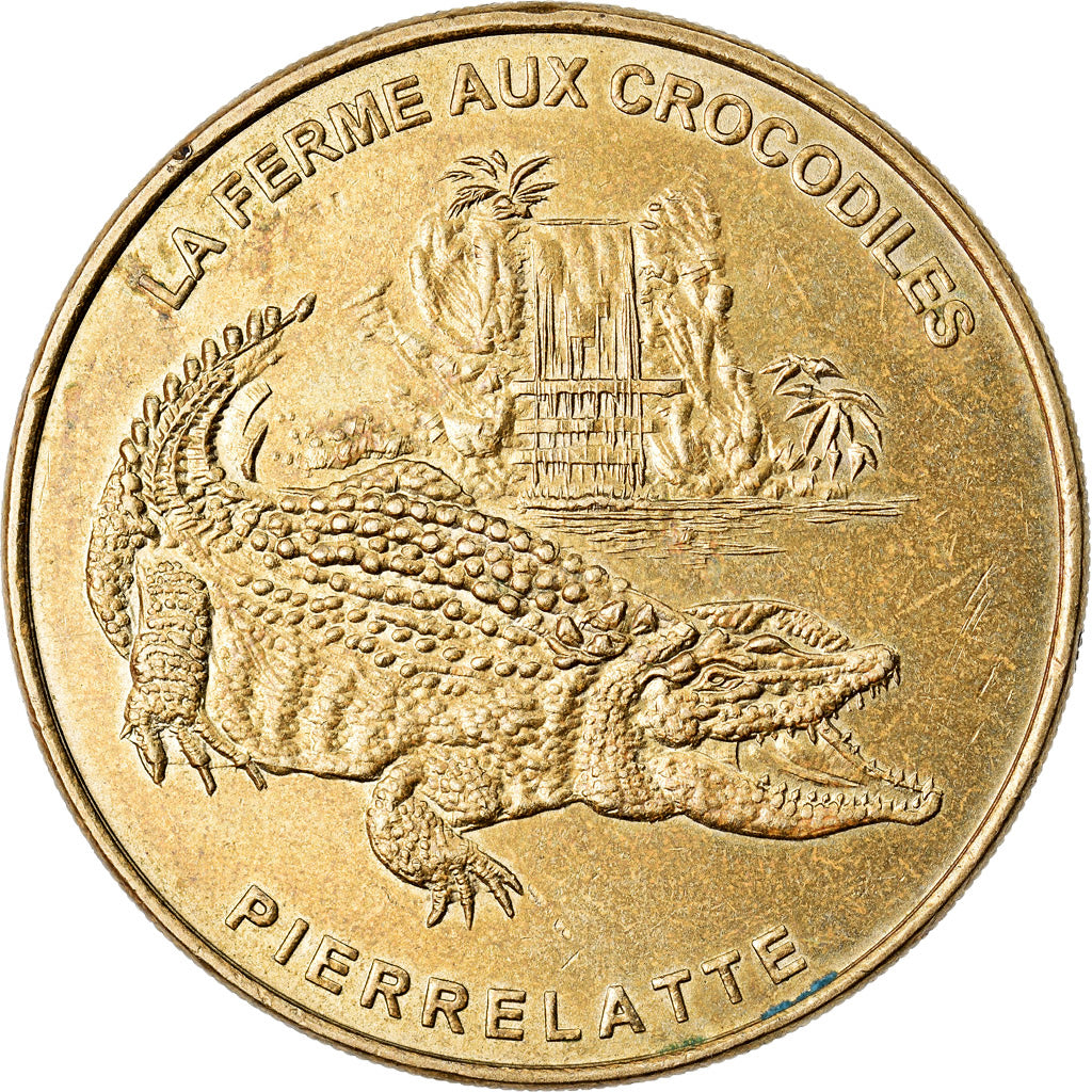 Frankreich, Token, Touristic token, Pierrelatte - Ferma aux crocodiles n°1