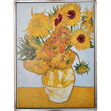Coin, Solomon Islands, Sunflowers Vincent Van Gogh, Dollar, 2014, BE, MS(65-70)