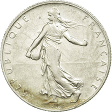 Coin, France, Semeuse, 2 Francs, 1915, Paris, AU(55-58), Silver, KM:845.1