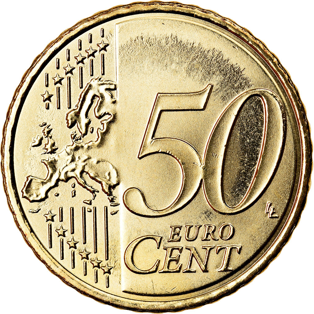 Austria, 50 Euro Cent, 2017, Vienna, MS(63), Mosiądz