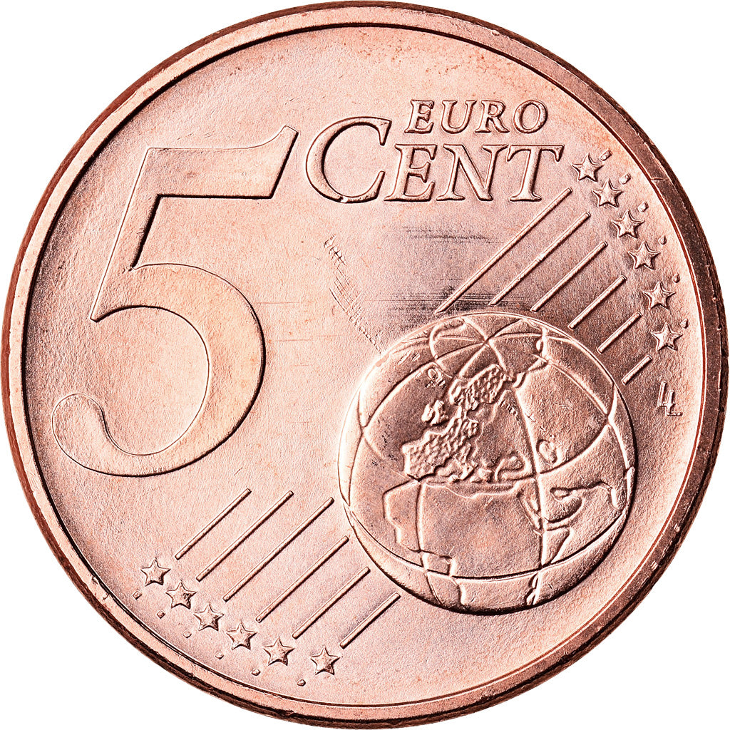 Austria, 5 Euro Cent, 2017, Vienna, MS(63), Miedź platerowana stalą