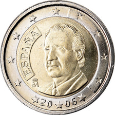 Hiszpania, 2 Euro, 2006, AU(50-53), Bimetaliczny, KM:1047