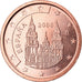 Spanien, 2 Euro Cent, 2006, SS+, Copper Plated Steel, KM:1041