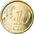 Spain, 10 Euro Cent, 2001, MS(63), Brass, KM:1043