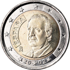 España, 2 Euro, 2002, SC, Bimetálico, KM:1047