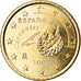 Espagne, 50 Euro Cent, 2002, SPL, Laiton, KM:1045