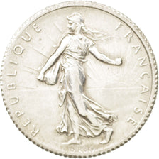 France, Semeuse, Franc, 1920, Paris, AU(55-58), Silver, KM:844.1, Gadoury:467