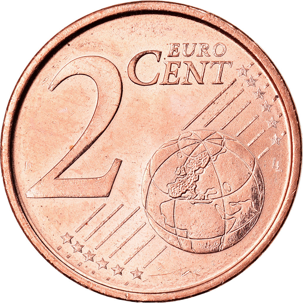 Spagna, 2 Euro Cent, 2002, SPL, Acciaio placcato rame, KM:1041