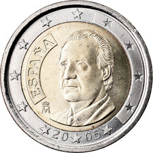Spain, 2 Euro, 2005, MS(63), Bi-Metallic, KM:1047