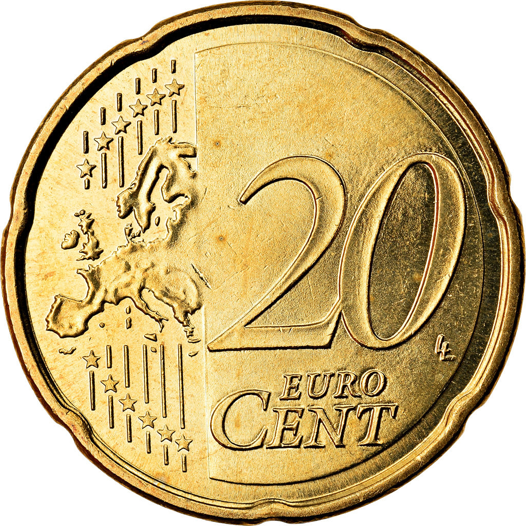 Spagna, 20 Euro Cent, 2015, SPL, Ottone