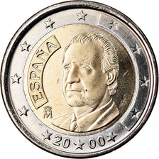 Spain, 2 Euro, 2000, MS(63), Bi-Metallic, KM:1047