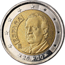 Spanien, 2 Euro, 2000, SS, Bi-Metallic, KM:1047