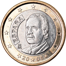Spagna, Euro, 2004, BB+, Bi-metallico, KM:1046