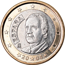 Espanha, Euro, 2004, AU(50-53), Bimetálico, KM:1046