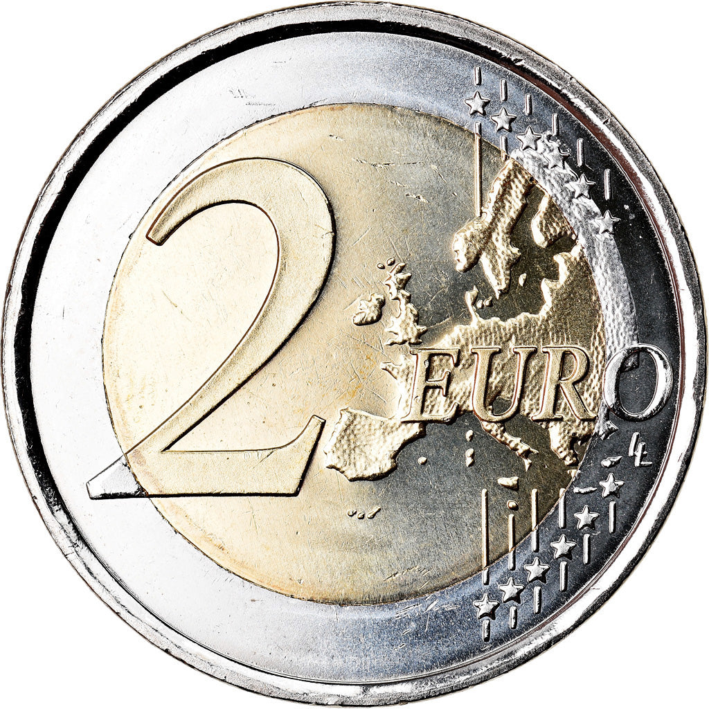 Spain, 2 Euro, 2007, MS(63), Bi-Metallic, KM:1074
