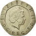 Coin, Great Britain, Elizabeth II, 20 Pence, 2006, AU(50-53), Copper-nickel