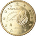 Spain, 50 Euro Cent, 2008, MS(63), Brass, KM:1072