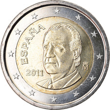 Spanien, 2 Euro, 2011, UNZ, Bi-Metallic, KM:1151