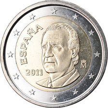 España, 2 Euro, 2011, SC, Bimetálico, KM:1151